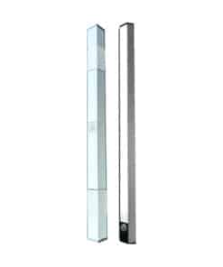 Listón Luminaria Luz LED Recargable Angular Esquinero para Esquinas 7W 60 Lúmenes Con Sensor de Movimiento Barra JA LUDR035