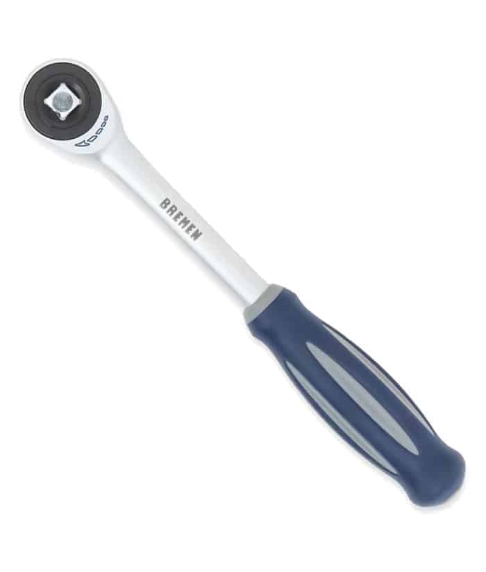 Llave Crique Cardanica Cardanico Con Mango Rotativo Bidireccional Encastre 1/2" 60 Dientes Bremen 8510
