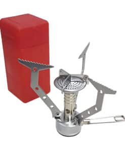 Mini Anafe Calentador Plus Plegable Portátil Para Camping Pesca Trekking Montaña Broksol 411