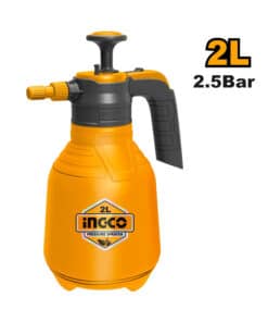 Pulverizador Fumigador Manual 2.5bar 2lts Ingco Naranja/Amarillo HSPP20202