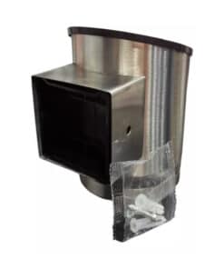Alternative view of Reflector Luminaria Luz LED Solar de Exterior Acero Inoxidable Lusqtoff Electric LQE-SL02