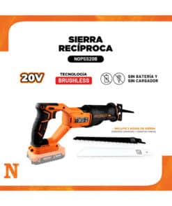 Alternative view of Sierra Sable Brushless A Batería Inalámbrica Motor Sin Carbones 20V Nebraska NOPSS20B