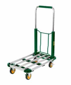 Alternative view of Zorra Carro Transportador de Carga Plegable 150kg Multifunción Jadever Amarillo/Verde JDWB9A15