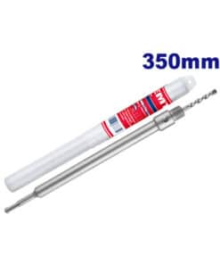 Vástago Extensión Adaptador 350mm SDS Plus Porta Mecha de Copa Super Emtop EHCS0101