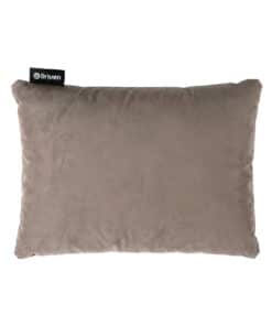 Almohada Inflable Comfort Máximo Color Gris Liso Para Viaje Camping Driven ID-0100