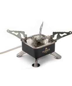 Anafe Cocina Portátil Compacta Pocket 1 Hornalla a Gas Flamante Para Camping Color Negro Driven DC-10005/N