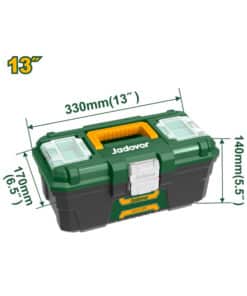 Caja de Herramientas Plástica 13" 330 x 170 x 140 mm Jadever JDTB3313