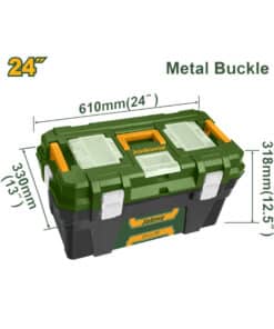Caja de Herramientas Plástica 24" 330 x 610 x 318mm Jadever JDTB3324
