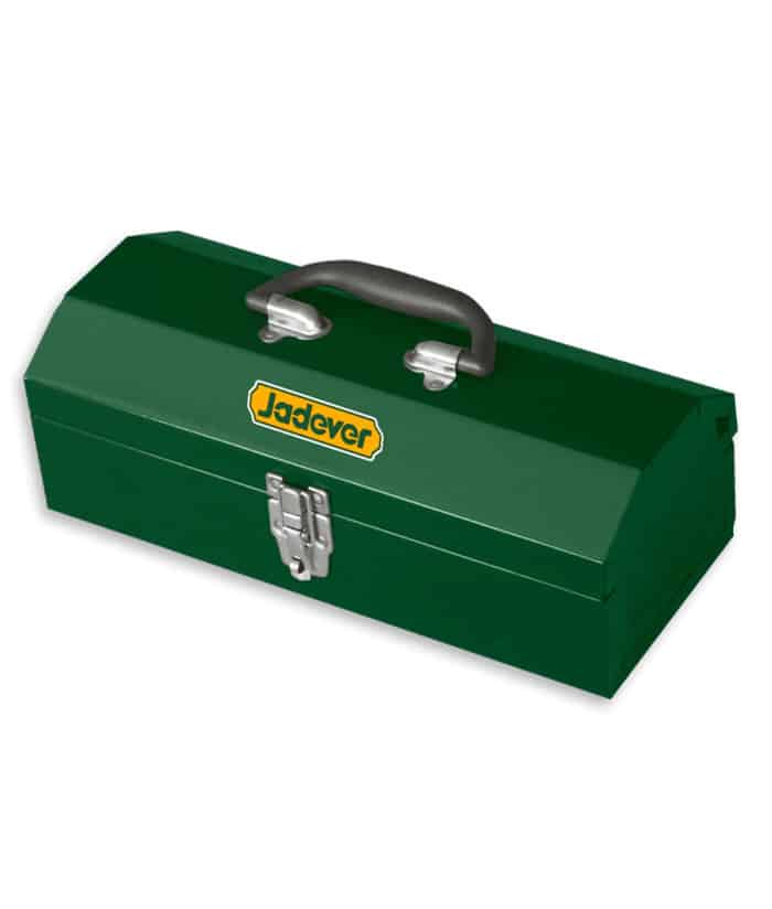 Caja de Herramientas de Acero Metálica 363 x 150 x 117mm Jadever Verde JDTB8A11
