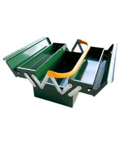 Alternative view of Caja de Herramientas Tipo Fuelle de Acero Metálica 404 x 205 x 160mm Jadever Verde JDTB8A33