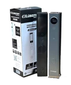 Cerradura Smart Inteligente Exterior Interior Con Reconocimiento Facial y Alarma Digital Lusqtoff Electric LQE-SM-0111