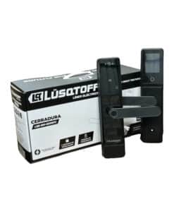 Cerradura Smart Interior Exterior Inteligente Con Reconocimiento Facial y Cámara Digital Lusqtoff Electric LQE-SM-0205TC