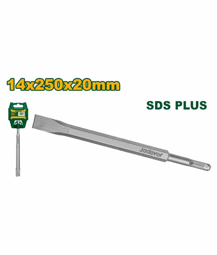 Cincel Plano SDS Plus 14 x 20 x 250mm Jadever JDGZ1202