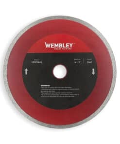 Disco Diamantado Continuo 180mm Mármoles Azulejos Porcelanatos Vidrio Wembley 5345