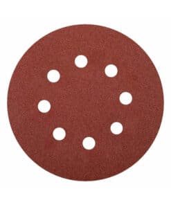 Disco Lija de Pulido Con Velcro Óxido Aluminio 125mm 5" Grano 400 Abrojo Nebraska NEDVR125400