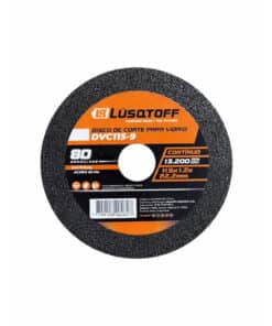 Disco 115mm De Corte Para Vidrio Continuo Diamantado Lusqtoff Naranja / Negro DVC115-9