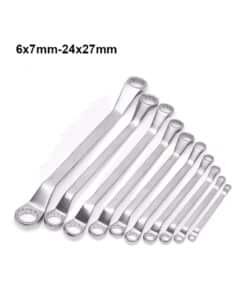 Alternative view of Bandeja Juego Set Kit Llaves Combinadas Doble Anillo 6x7mm - 24x27mm x 10pzs Harden 520640