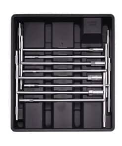 Bandeja Juego Set Kit Llaves T Tubo Hexagonal x 8pzs Harden 520658