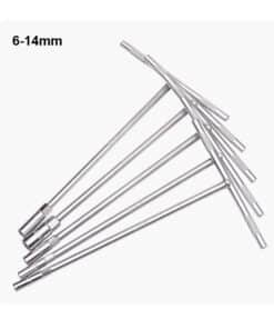 Alternative view of Bandeja Juego Set Kit Llaves T Tubo Hexagonal x 8pzs Harden 520658