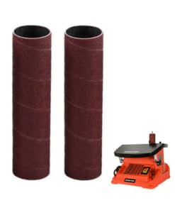 Juego Set Kit Lijas de Rodillo 1" Grano #80 #120 x 2 Unidades Para Lijadora Combinada 9992924 Dowen Pagio R99929080