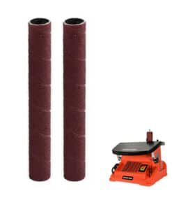 Juego Set Kit Lijas de Rodillo 3/4" Grano #80 #120 x 2 Unidades Para Lijadora Combinada 9992924 Dowen Pagio R99929082