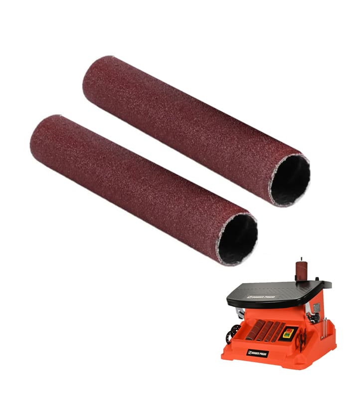 Juego Set Kit Lijas de Rodillo 1/2" Grano #80 #120 x 2 Unidades Para Lijadora Combinada 9992924 Dowen Pagio R99929084
