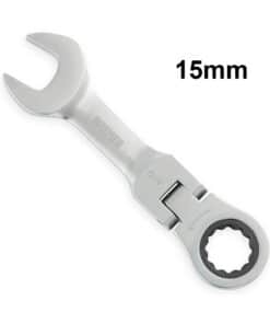 Llave Combinada con Crique 15mm Corta Articulada Bremen 6258