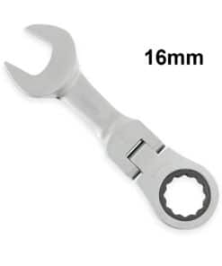 Llave Combinada con Crique 16mm Corta Articulada Bremen 6259