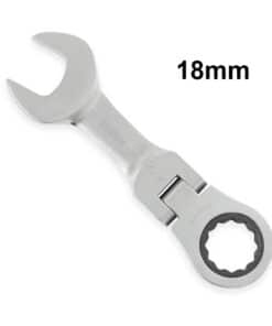 Llave Combinada con Crique 18mm Corta Articulada Bremen 6261