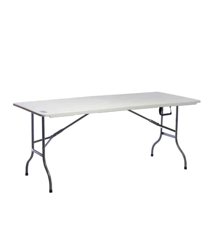 Mesa Plegable 1.80 metros Tipo Maletín Valija Camping Aire Libre Lüsqtoff MEL75-8I
