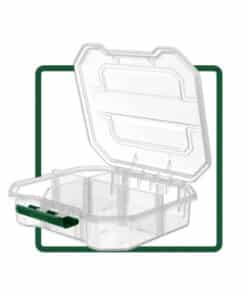 Alternative view of Organizador Maletín Transparente de Herramientas 180 x 165 x 50mm 13 Divisiones Jadever JDTB8341