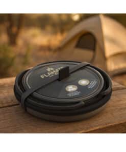 Alternative view of Pava Plegable Compacta de Silicona Con Tapa 1.2lts Color Negra Driven DS01-N