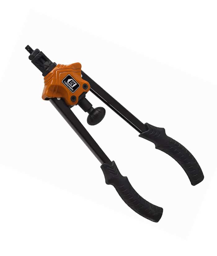 Remachadora Tuerca Con Varilla De Uso Pesado Intensivo Lusqtoff Naranja/Negra L7707