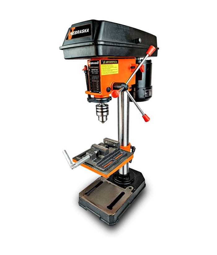 Taladro de Banco 13mm 220W Con Morsa de 2.5" Nebraska NEMETB13 - Imagen 2