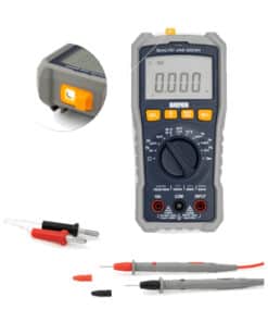 Tester Multímetro Digital Pantalla LCD True RMS Autorango Bremen 8340