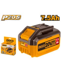 Batería de Litio 20V 7.5Ah Amper Ingco Naranja/Amarillo FBLI2075 Compatible Con Total Emtop Dyllu y Wadfow P20S