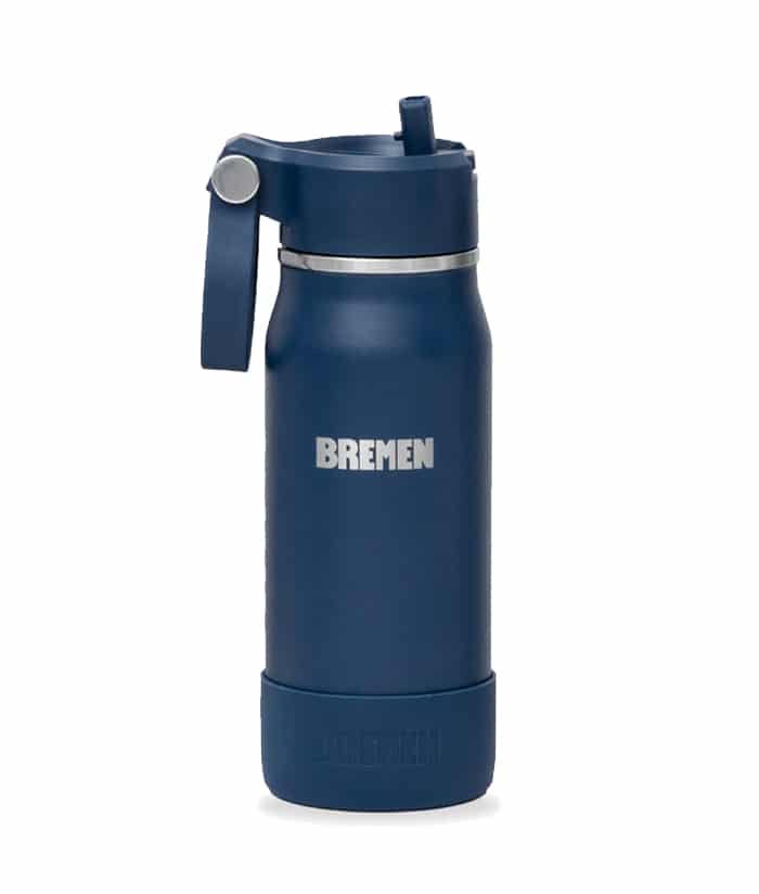 Termo Botella Térmica 600cc Pico Abatible Color Azul Bremen 8615
