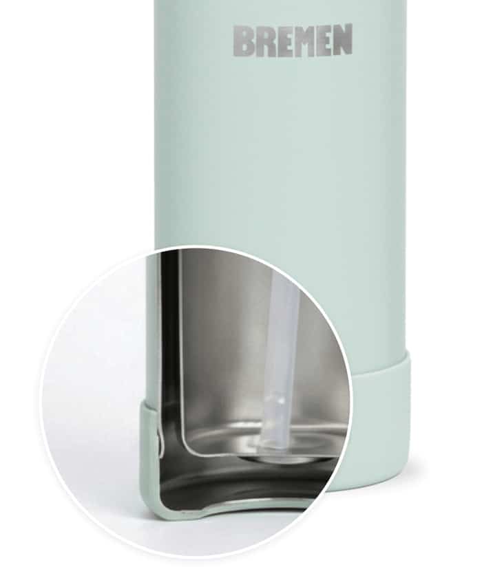 Termo Botella Térmica 600cc Pico Abatible Color Azul Bremen 8615 - Imagen 3
