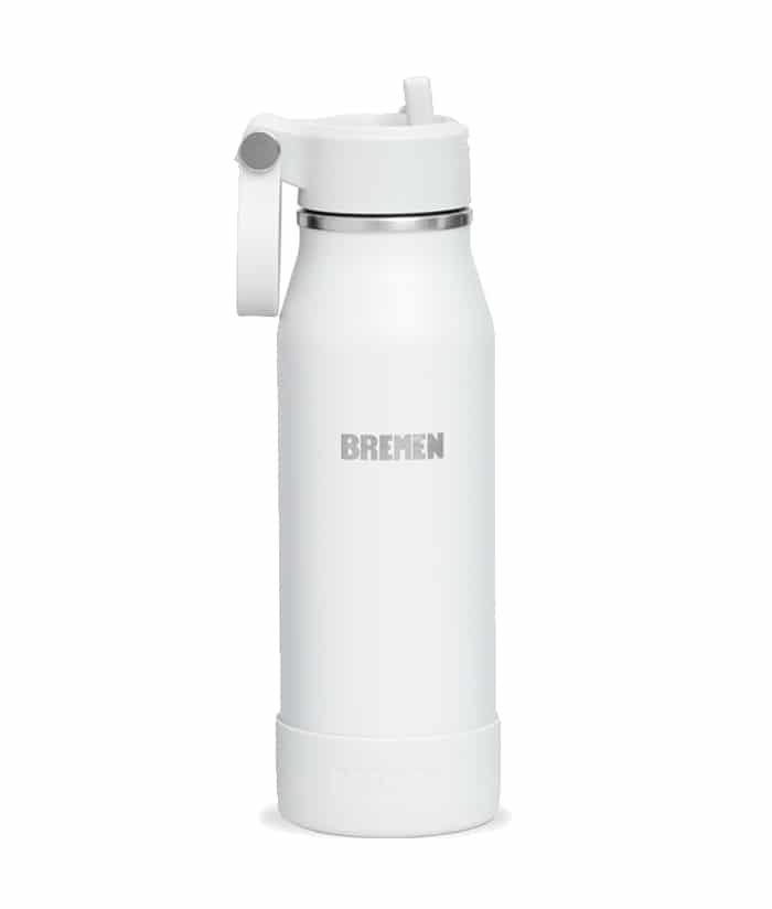 Termo Botella Térmica 950cc Pico Abatible Color Gris Bremen 8619