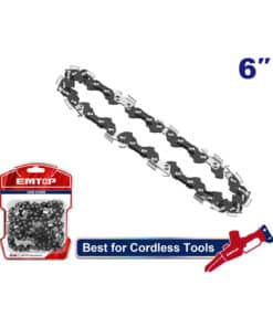 Cadena Para Mini Motosierra a Batería Inalámbrica 6" Emtop ECCL50618