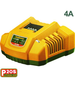 Cargador Rápido de Baterías 20V 4A Amper Jadever Amarillo/Verde JDFCP540-4