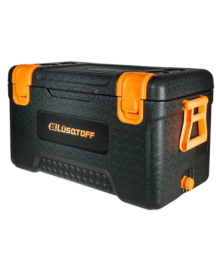 Conservadora Heladera 45 Litros Lusqtoff Naranja/Negro LOD009