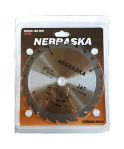 Alternative view of Disco de Corte Para Madera 7-1/4" 185mm 24 Dientes Nebraska NERDM18524