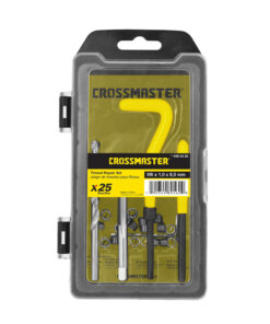 Juego Set Kit Insertos Rosca M6 x 1.0 x 8.0mm x 25pzs Crossmaster 9980560