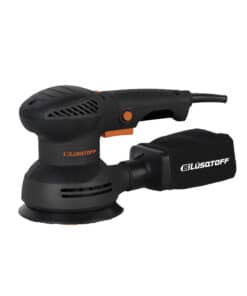 Lijadora Roto Orbital Eléctrica 300W 125mm Black Series Lusqtoff Naranja/Negro LRL300-9