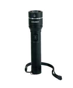 Linterna Láser Luz LED 500 Lúmenes Recargable USB Cilíndrica 252mm Lusqtoff L7900