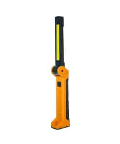 Linterna Luz LED Recargable USB Imantada Combinada Lusqtoff Naranja/Negro L7907
