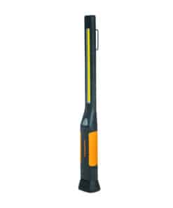 Linterna Luz LED Recargable USB Imantada Multiposición Lusqtoff Naranja/Negro L7909