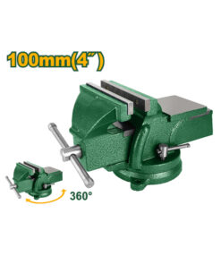 Morsa de Banco Giratoria 4" 100mm Con Yunque Jadever JDBV1A04