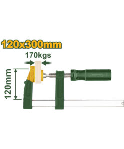 Sargento Prensa Tipo F 120mm x 300mm Jadever JDCP2121